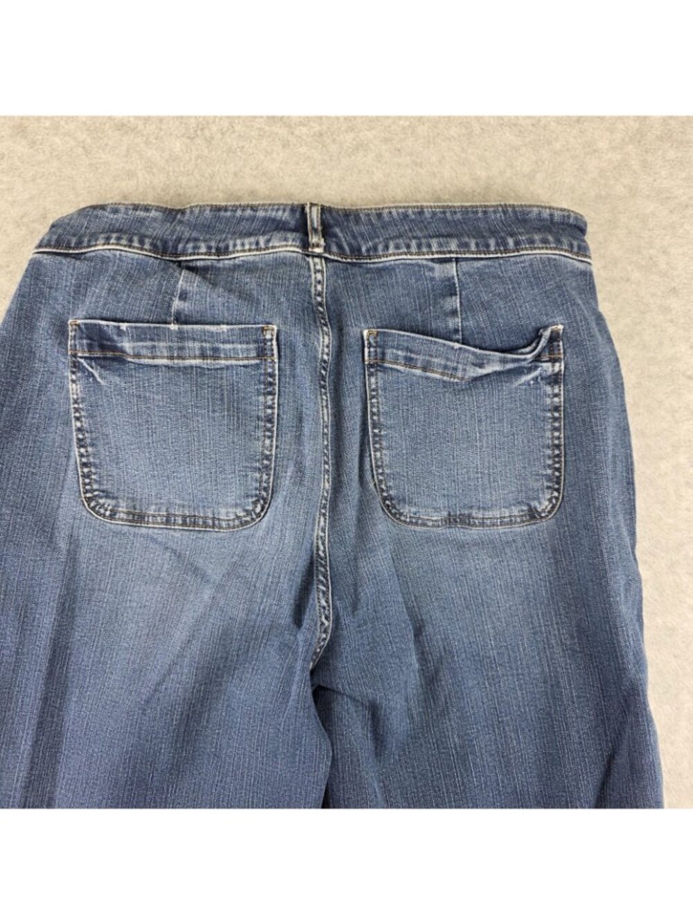Torrid Jeans Womens 14T High Rise Wide Leg Blue Medium Wash Stretch Denim - Picture 3 of 10